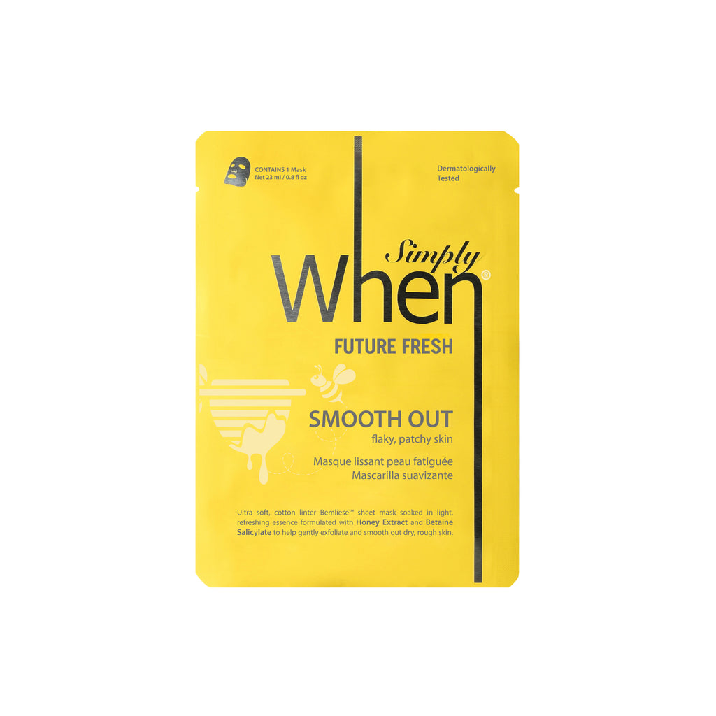 Simply When® Future Fresh Smooth Out Ultra-Soft Cotton Linter Bemliese Sheet Mask