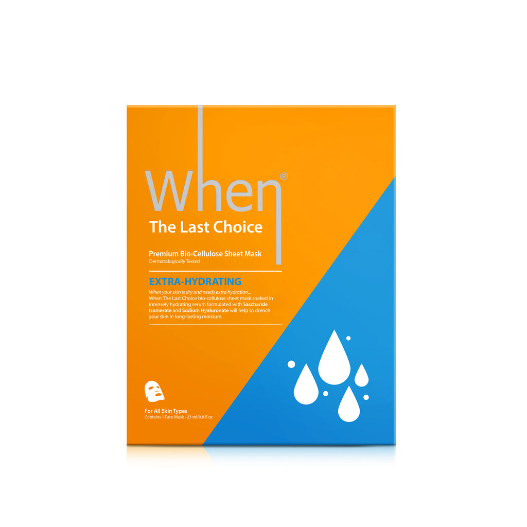 When® The Last Choice Extra-Hydrating Premium Bio-Cellulose Sheet Mask