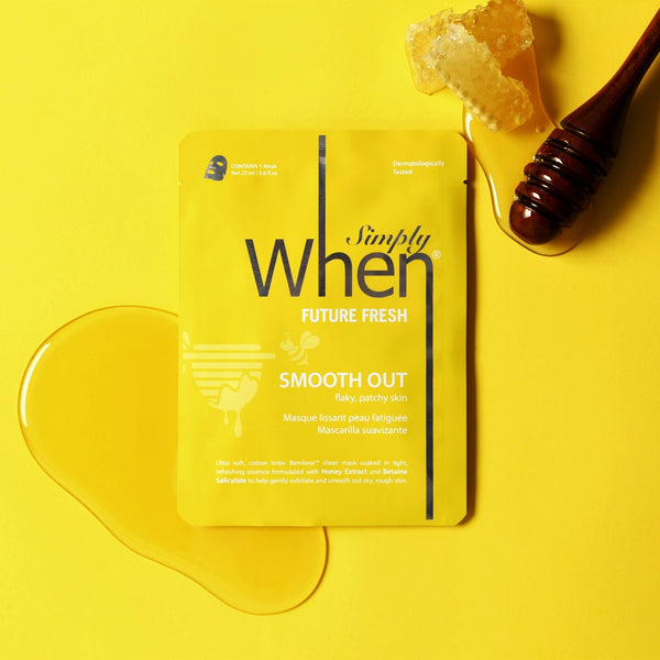 Simply When® Future Fresh Smooth Out Ultra-Soft Cotton Linter Bemliese Sheet Mask