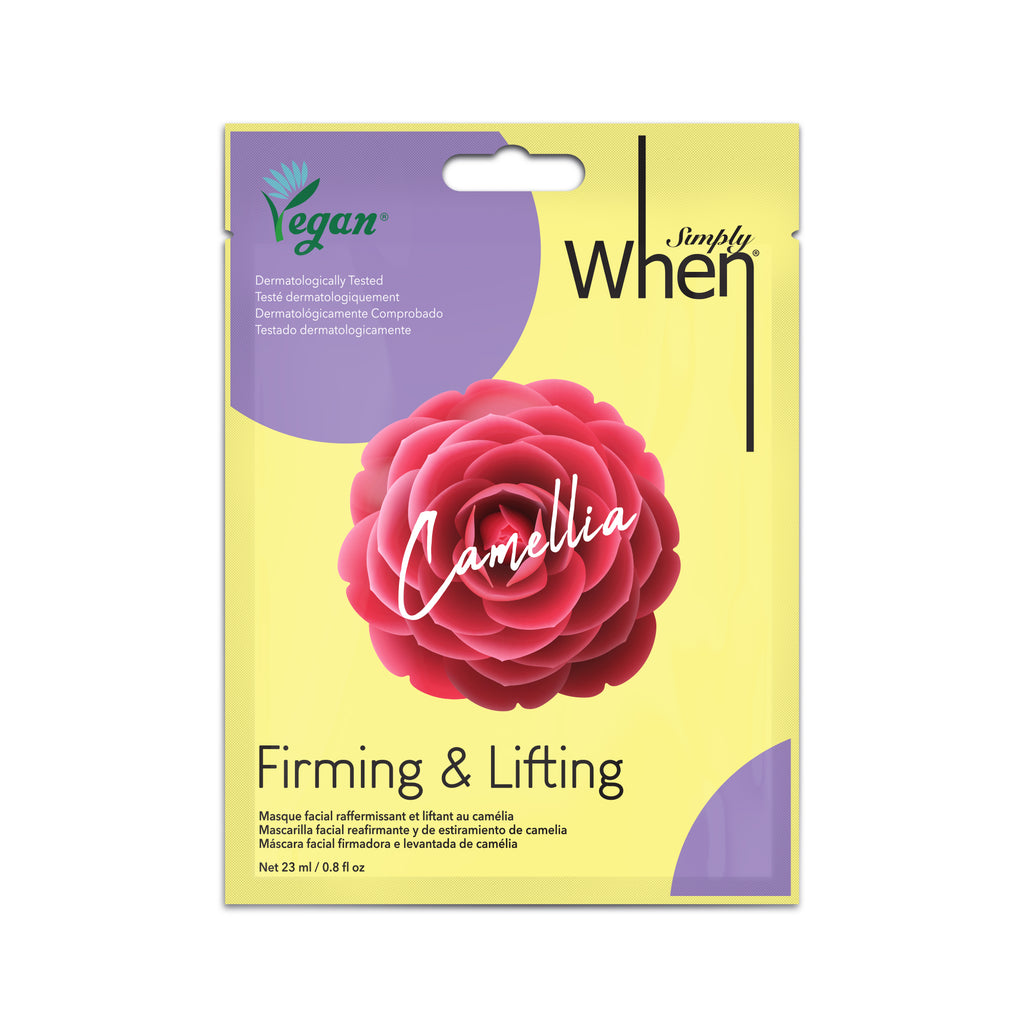 Simply When® Vegan Camellia Firming & Lifting Sheet Mask